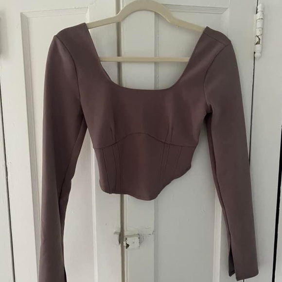 NWOT Abercrombie Corset Top - Picture 2 of 2